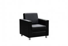 LG Marcus Lounge Single Seater in Black

Dimension: 860W x 750D x 800H mm
Made in Australia
Material : Commercial PU Leather
Can be made to your measurement. colour and material