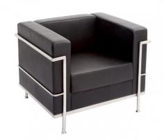 RL Space 1 Seater Lounge

Enhance your reception area with this timeless design. Arm chair with chrome frame and feet and upholstered in cleanable black PU.

Backed by a 3 year warranty.

Finishes:
Black PU
Features

Classic design
Chrome frame and feet
SGS: EN12520 Certification
Overall Height ? 710mm
Overall Width ? 885mm
Overall Depth ? 720mm
Back Width ? 570mm
Back Depth ? 120mm
Back Height ? 310mm
Seat Width ? 550mm
Seat Depth ? 515mm
Seat Height ? 445mm