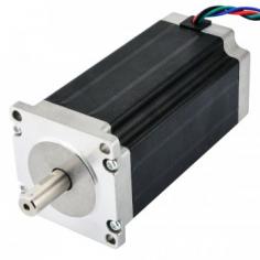 Bipolar stepper motors, also known as two-phase four-wire stepper motors, have a structural feature that the motor contains two coils, each coil has two wires, a total of four wires, which are used to control the operation of the motor. Compared with unipolar stepper motors, bipolar stepper motors are more flexible in control methods, and can achieve more precise position control and higher dynamic performance.