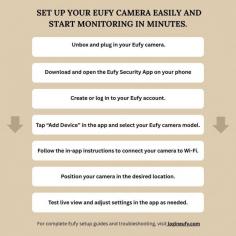 Ready to protect your home in minutes? The Eufy Camera Setup guide makes installation easy—mount your camera, connect it to your Wi‑Fi, then follow the app instructions to finish setup. Customize motion zones and alert settings to match your needs. Hit any snags or confusing app screens? Chat with our support team anytime for fast, friendly help!