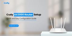 Kickstart your home Wi‑Fi with Cudy AX3000 Router Setup—connect the router to your modem, power it on, and access the setup portal via your browser or Cudy app. Follow the prompts to configure your network name and password in just a few minutes for fast, seamless internet. Stuck at any point? Need more help concerning the smart device? Have a word with our experts in the chat section!