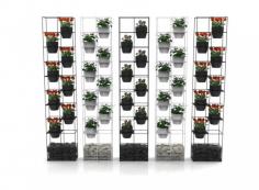 RL Rapid Bloom Vertical Garden

Includes 8 x 150mm Diameter Plant Pots
20 Kg Of Polished Stones Included
Manufactured With Concealed Wall & Floor Mounting Provisions
No Assembly Required
Plants Not Included
Available in Black or White Frames with matching Pots and Stones
Sold as individual units of 395mm W x 210mm D x 1940mm H