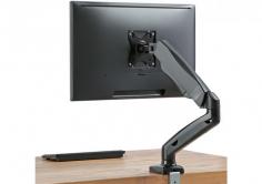 DD Solo Monitor Arm

Features:
Clearance: 100mm (Under Desk)
For Screen Size: 15”-27”
Load: 0~8Kg (Per Arm)
Tilt: -90°~+85°
Swivel: 180°
Rotation: 360°
VESA Size: 75x75mm /100x100mm
Monitor arms require scalloped tops to fit with screens
Dimension(mm): 400W x 100D x 400H

Warranty: 3 years