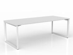 OL Anvil Straight Desk – White Top with White Frame
Top: E1 grade board, 25mm melamine finished thickness with matching 2mm PVC edges
Arctic white powdercoat finish
50 x 50 mm triangle end frames with flush ground weld finish
Hight Adjustable legs  Up to 90mm to suite uneven floor
Fixed height 715 mm (incl worksurface)
Flat Pack, Assembly is required
ISO9001 Quality Assurance Certificate
ISO14001 Environmental Certificate
GECA Certified
Warranty: 10 Years