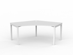 OL Axis Single 120° Workspace Corner Desk
Melamine Worktop – 25 mm E0 grade substrate finished in studio white with matching 2 mm ABS edge
50mm x 50mm frame and 50mm x 25mm rail with black or white powder coated
80 mm height adjustment in each foot
Flat Pack, Assembly is required
Arctic white or black powdercoat finish
Multiple rail positions on each frame
Worktop height 715 mm
ISO9001 Quality Assurance Certificate
ISO14001 Environmental Certificate
Tried, tested and used in thousands of offices globally
GECA Certified
Warranty: 10 Years