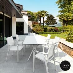 FL 7 Piece Patio Dining Setting with Pacific Armchairs
Suitable for indoor and outdoor commercial use*.
Available Sizes (mm): Air Table: L1800xW900xH740 | Pacific Armchair: 900h x 620d x 570w
Unit Weights: Air Table: 41kg | Pacific Armchair: 5.2 KG
Chairs are stackable with Seating Weight Limit: 150 KG
Available In: Black and White
Made of polypropylene
Replaceable feet
Supplied unassembled, minor assembly requied
Made in Europe
Produced in accordance with ISO 14001:2015 Environmental Management System Certification
*It is advisable to select white air table tops for use in direct sunlight conditions. Dark colours (Black) used in direct sunlight become hot and will fade over time. Dark coloured tops should only be used in shaded outdoor areas. Fading & warping of dark coloured tops used in direct sunlight is not covered under warranty.


PACKAGE INCLUDES:

Air Table 180 by Siesta x 1
Pacific Armchair x 6