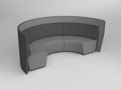OL Motion Arc 3 Low Settings
Motion Arc settings provide space for people to collaborate together
 Includes 3x Motion Loop Curved 60° Outer Back and 1100mm walls
Provide a high level of privacy for workers
ISO9001 Quality Assurance Certificate
ISO14001 Environmental Certificate
Fabric Qty based on 1500mm wide
Outside Fabric: 11.1m
Inside Fabric: 11.7m
Assembly Required
Warranty: 10 Years