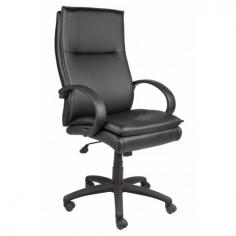 MA Rav 4 PU Leather Black Base Executive Chair
Good quality PU covering
Gas lift High Back Executive Chair
Black base and chrome arms for added style and elegance
Knee tilt mechanism
Frame Colour : Black
Seat Colour :  Black PU
Adjustable to suit your most comfortable position
Dimensions (mm) : 1160-1090H x 640W x 660Dmm
Weight : 15.5kg
Weight Capacity : 120kg
Origin : China
