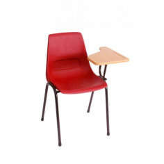 MA Shell Black Metal Framed Lecture Chair
Seat shell colour can be custom made at no additional cost for orders over 1000 units
Optional Sled base also available
Optional tablet arm
Origin : Australia
Dimensions(mm) : 830H x 480(580 with tablet arm)W x 460D
Weight : 3.5kg
Weight Capacity  : 100kg
Stackable : Yes