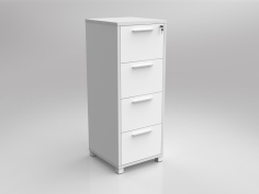 OL Axis 4 Drawer Filing Cabinet
ISO 14001 & ISO 9001 Certified
1250mm high x 481mm wide x 500mm deep
966mm wide x 640mm high x 460mm deep
25mm top
Flush joined construction
Gang locking
10 Years Warranty
Flatpack, assembly required