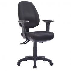 ST P350 Fabric Upholstered Task Chair
Frame Type – 600mm black nylon base
Material Type – 3 lever ergonomic mechanism
Suitable for indoor use only
Adjustable seat height
Adjustable back height (ratchet)
Adjustable seat and back angle
Optional adjustable arms
Available in high and low back
Moulded seat and back foam
AFRDI tested to level 6
Frame Colour – Available in Metro black only
Layout Type – Minor assembly required
Warranty – 7 years
Weight Limit – 130kg