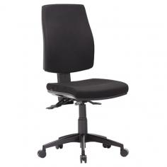 ST Click Task Chair
Adjustable seat height
Adjustable back height (ratchet)
Adjustable seat and back angle
Optional adjustable arms
Optional drafting kit
Available in high and low back
Moulded seat and back foam
Square seat
3 lever ergonomic mechanism
660mm black nylon base
Available in Metro black only
AFRDI tested to level 6
Minor assembly required
Suitable for indoor use only
7 year warranty
Weight limit is 130kg