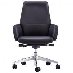 ST Captain Genuine Leather Low Back Executive Chair
Adjustable seat height
Adjustable seat and back angle
Adjustable weight tension
Adjustable seat depth (seat slider)
Available in high and low back
Synchron mechanism with 3 locking positions
700mm aluminium base
Extremely comfortable
 Available in black leather only
Suitable for indoor use only
5 year warranty
 Weight limit is 130kg