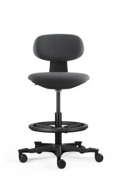 RL YOYO Stool
Height adjustable sit-stand stool
Backrest & Seat Made With Moulded Foam
Dark Grey Fabric Finish
Wire-Control Height Adjustable Mechanism
Black Nylon Drafting Ring – 445mm DIA
Curved ratchet backrest
Overall size: 600mm W x 600mm D x 820-1020mm H
Greenguard Gold and BIFMA certified
Weight rating of 110kgs