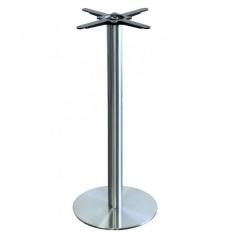 FL Alexi Hospitality Stainless Steel Table Base – Bar Table
Brand: Durafurn
Stainless steel wrap base
Stainless steel pole
Cast iron sub base
2 year warranty
Suitable for indoor & outdoor commercial application
Dimensions (mm): 720H x 450D Base | 1050H x 450D Base
Unit Weight: 22kg for Dining Height; 24 kg for Bar Height
Maximum Size Table Top: Dining table – 900mm Square – 15kg; Bar table – 700mm Square – 12kg
Adjustable feet
Supplied unassembled