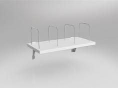 OL Axis Screenmount Shelf
ISO 14001 & ISO 9001 Certified
Axis Screenmount shelf
Studio White
243 high x 600 wide x 300 deep
4 x chromed bookend hoops
Arctic White powdercoat to brackets
Mounts on central transom of Axis screens
10 Years Warranty